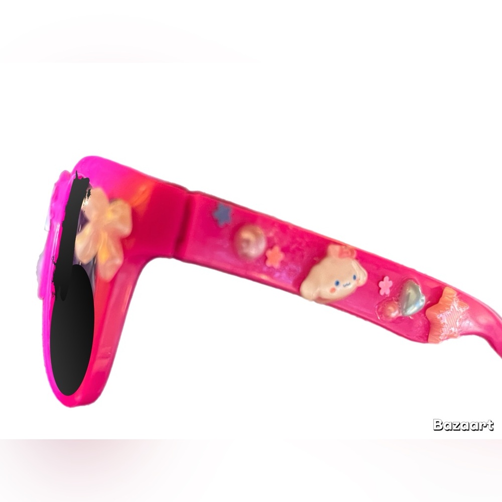 Pink Sunglasses for your lil One. Super Cute Kids Shades Handmade just for them. - Picture 8 of 9